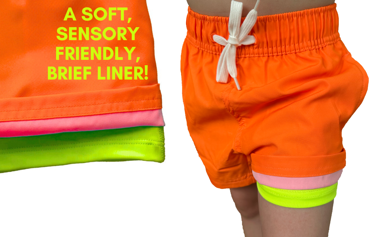 Neon Swim Shorts With Liner: What Kind of Swim Shorts Are Best for Chafing?