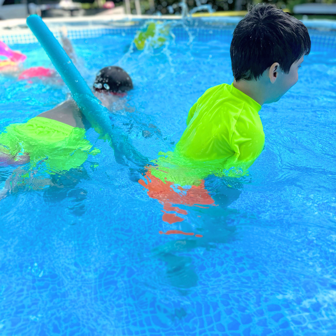 Kids’ Neon Rash Guard – Neon Yellow | UPF 50+