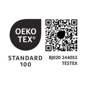OEKO-TEX® STANDARD 100 Certified
