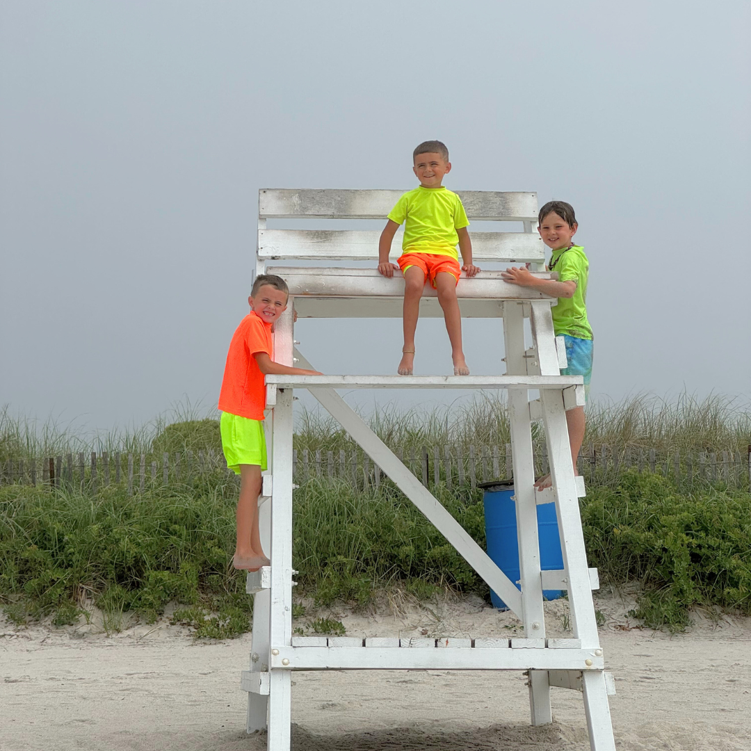 Kids’ Neon Rash Guard – Neon Orange | UPF50 +