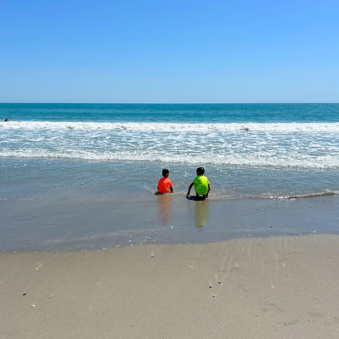 Kids’ Neon Rash Guard – Neon Orange | UPF50 +