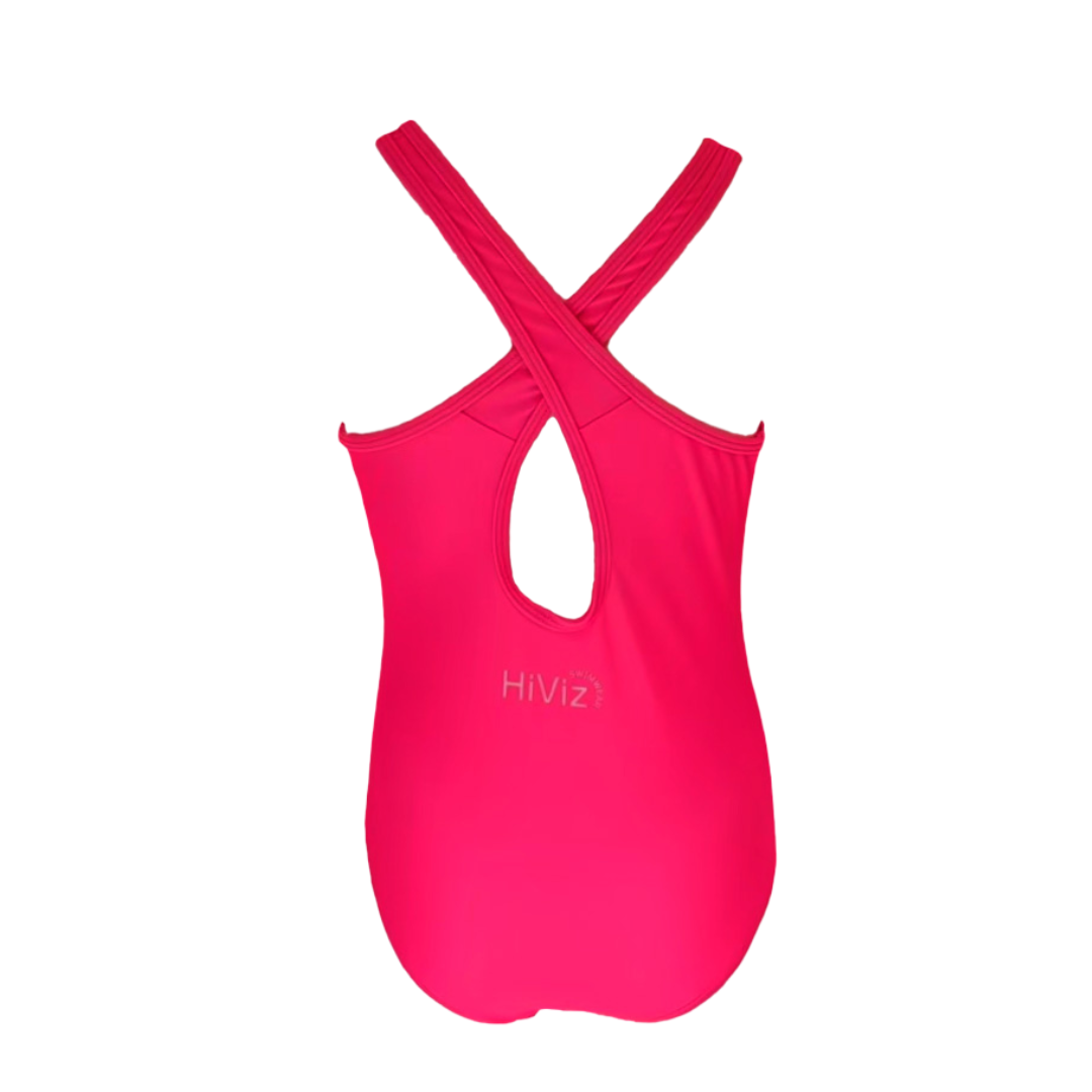 Women's Neon Swimsuit – UPF 50+, Chlorine-Resistant, Recycled | HiViz ...